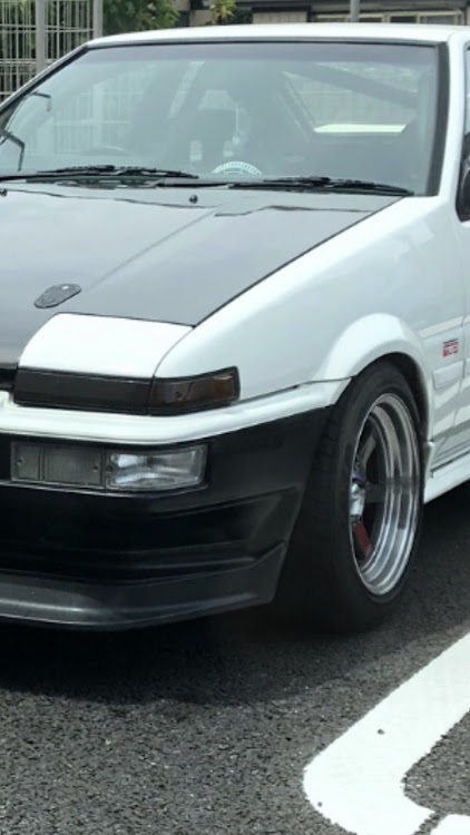 スプリンタートレノのTE37V SL・8j±0・履けたーに関するカスタム事例の投稿画像3枚目
