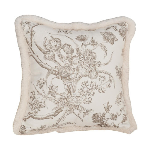 Title 2, Gentle Luxury Retro French Printed Plush Pillow...