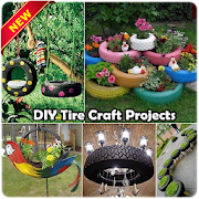 DIY Recycle Tire Project Ideas  Icon