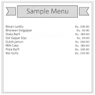 Standard Caterers menu 2