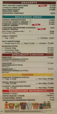 Pizza Hub menu 1