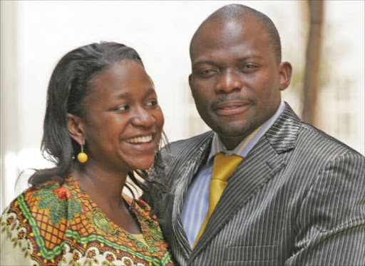 Esther Arunga and husband Quincy Timberlake. Photo/FILE