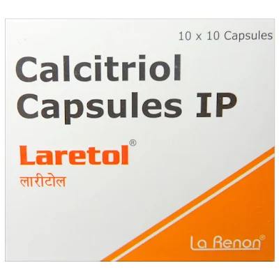 LARETOL 0.25MCG CAP 10'S