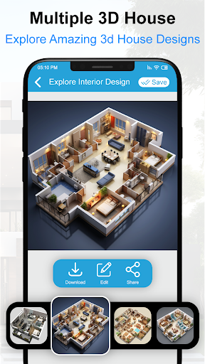 Screenshot House Design 3D Floor Plan App