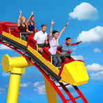 Cover Image of 下载 Roller Coaster Games 2020 Theme Park  APK