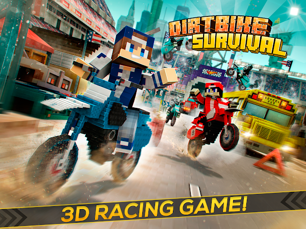  Dirtbike Survival Block Motos- screenshot thumbnail 