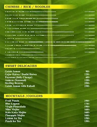 Deepak Only Veg menu 2