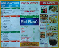 New Pizza Burger Zone menu 1