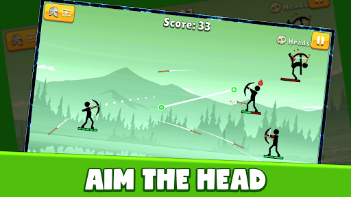 Screenshot Stickman Archer : Arrow Master