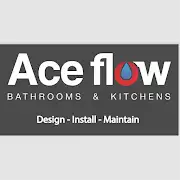 Aceflow Bathrooms and kitchens Logo