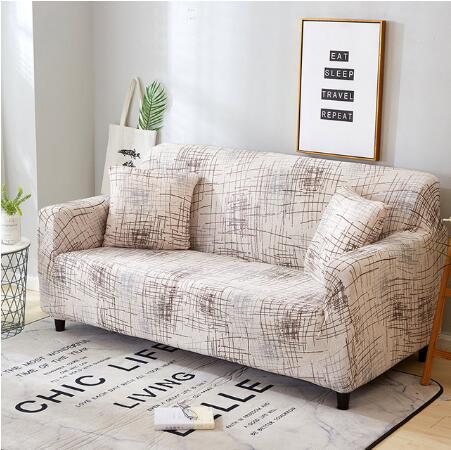 Title 15, Elastic universal sofa cover protects your sofa...