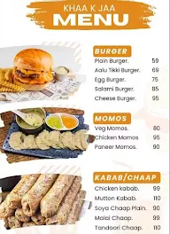 Khaa k jaa menu 1