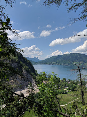 Attersee, summer down in the valley, winter up in the mountains