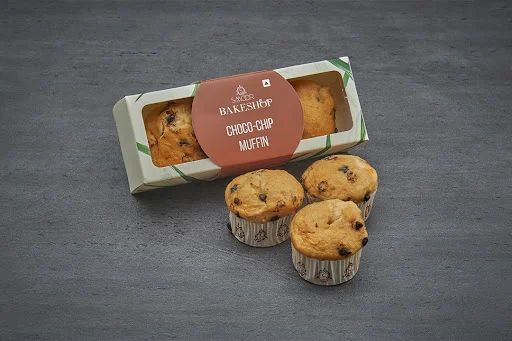 Choco Chip Muffins - Pack Of 3
