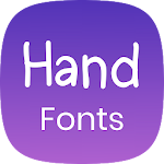 Cover Image of 下载 Hand Fonts for Samsung 1.0.0 APK