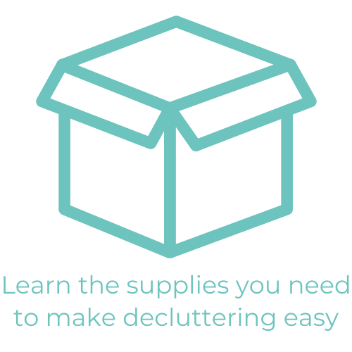 Learn the supplies you need to make decluttering easy.