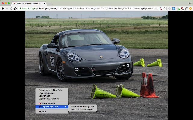 Create Embeddable Links for Google Photos chrome extension