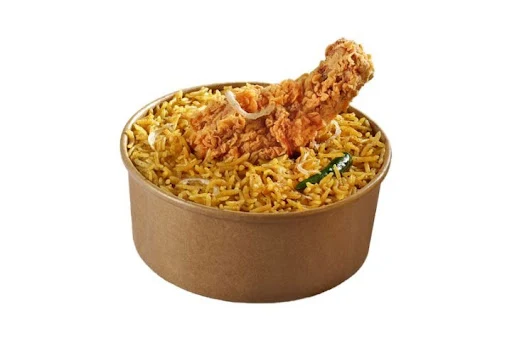 Hot and Crispy Chicken Biryani Bowl