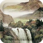 Cover Image of Herunterladen 3D Chinese Ink Live Wallpaper 1.4.1 APK