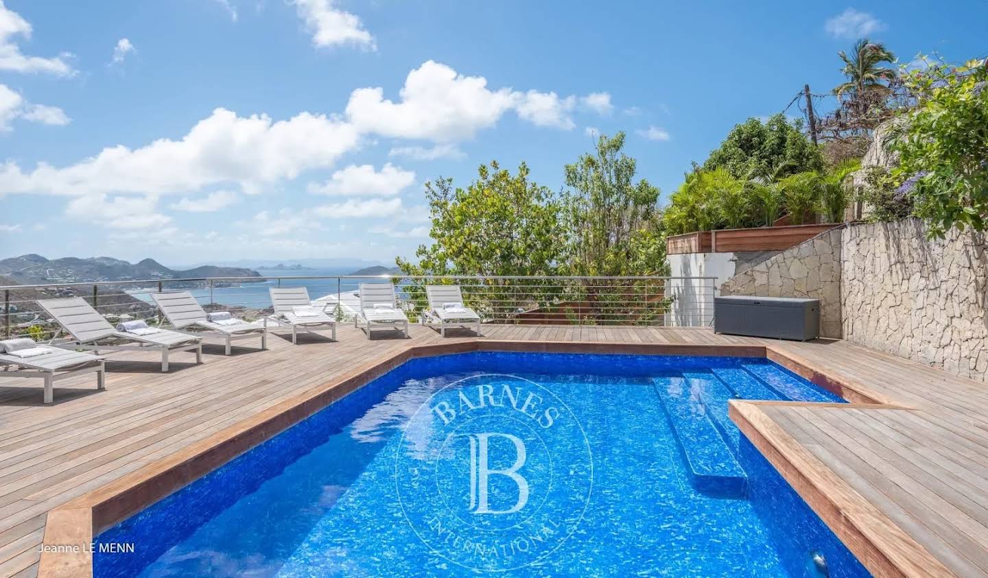 Villa with pool and terrace Saint Barthelemy