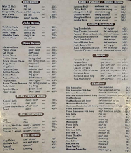 Hotel Udupi Palace menu 1