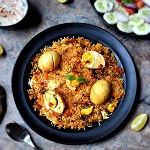 Egg Dum Biryani