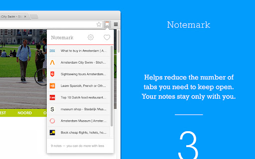 Notemark — Quick note web pages to view later