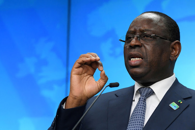 Senegal's President Macky Sall.