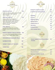 Brindhavan menu 1