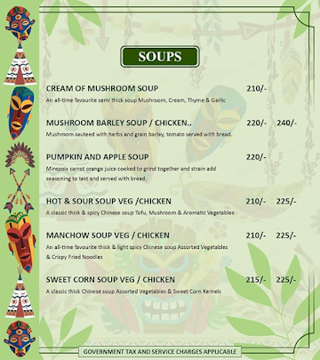 Umbaa Pub And Kitchen menu 