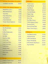 Hotel Ambassador menu 1