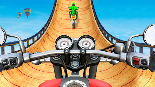 Screenshot Bike Stunt Race 3D: Bike Games