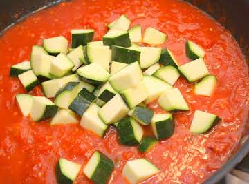 Saucy Italian Zucchini