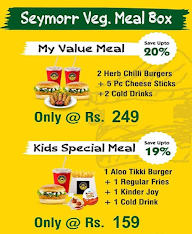 Seymorr Food & Shake menu 2