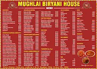 Mughlai Biryani House menu 2