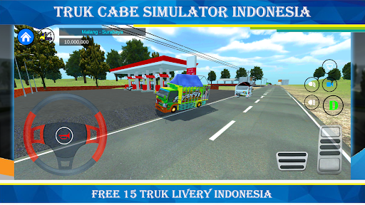 Screenshot Truk Cabe Simulator Indonesia