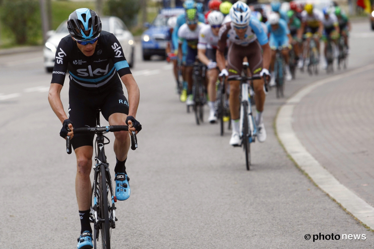 Terwijl de Giro in de finale zit, zorgt Froome ervoor dat hij de perfecte Tourbenen vindt