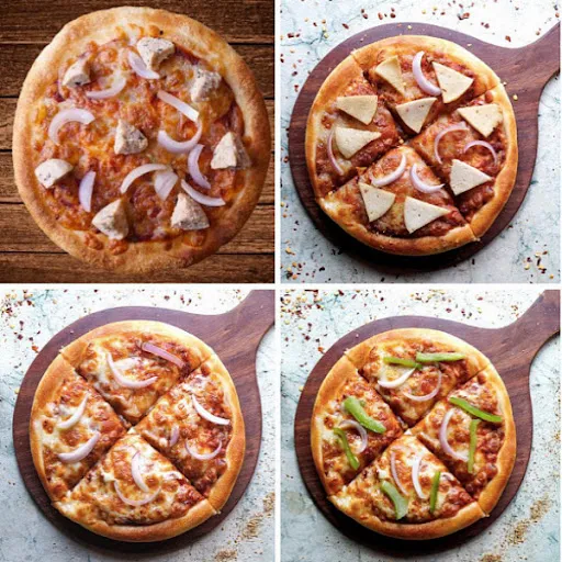 Non - Veg Magic Box Of 4 Pizzas