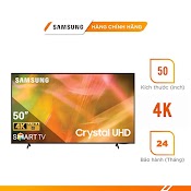 Smart Tivi Samsung Crystal Uhd 4K 50 Inch Ua50Au8000Kxxv Chính Hãng