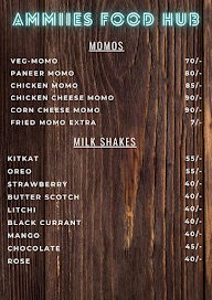 Ammiies Food Hub menu 2