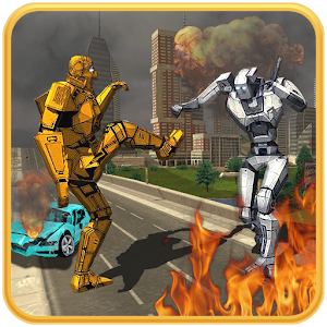 Download Robots War Steel Fighting 2017 For PC Windows and Mac