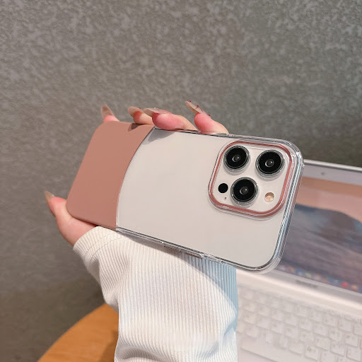 Title 8, PC Color Matching Metal Phone Case. Durable pro...