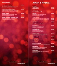 The Empire Club Bar & Lounge menu 3