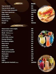 Sayeshaa Restro & Cafe menu 1