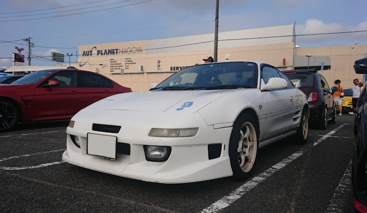 MR2のオートプラネット名古屋 〜Cars&Coffee〜・GRガレージ・レインボー普及友の会・とにかく暑すぎ・来月も道に迷うかも？(笑)に関するカスタム事例の投稿画像1枚目