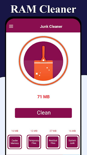 RAM Booster RAM Cleaner  Fast Cleanup