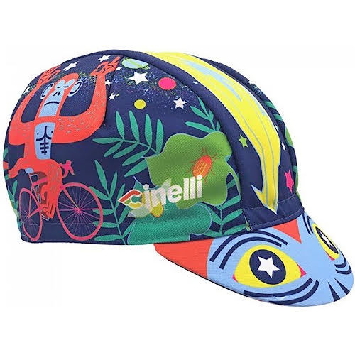 Cinelli Ziruffo Art Cycling Cap - Jungle Zen