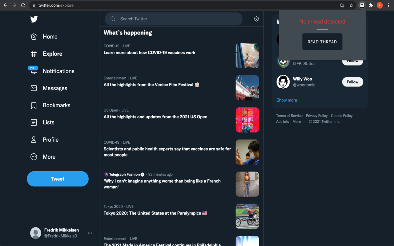 Thready - Convert Twitter thread to article Preview image 5