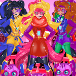 Cover Image of Tải xuống Superhero Dress Up Club - Spy Girls Team Style 1.3 APK