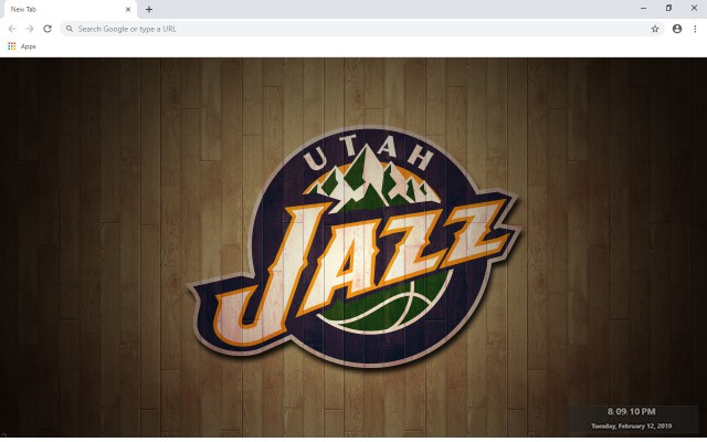 Utah Jazz New Tab & Wallpapers Collection